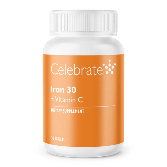 Iron 30 mg + Vitamin C Non-Chewable Tablet