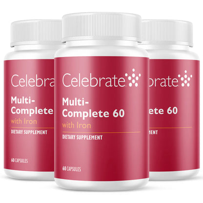 Multi-Complete 60 Bariatric Multivitamin with Iron Capsules