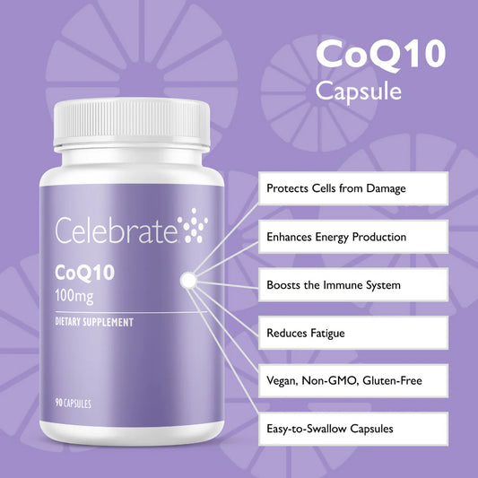 CoQ10 (Coenzyme Q10), 100mg