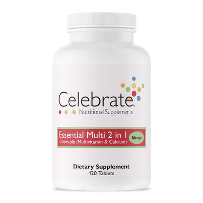 Essential Multi 2 in 1 Multivitamin with Calcium Chewable