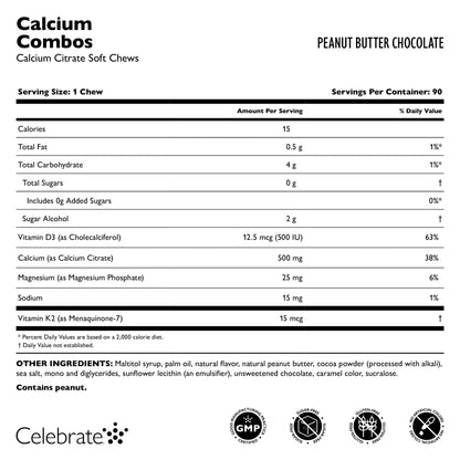 Calcium Citrate Soft Chew Combos