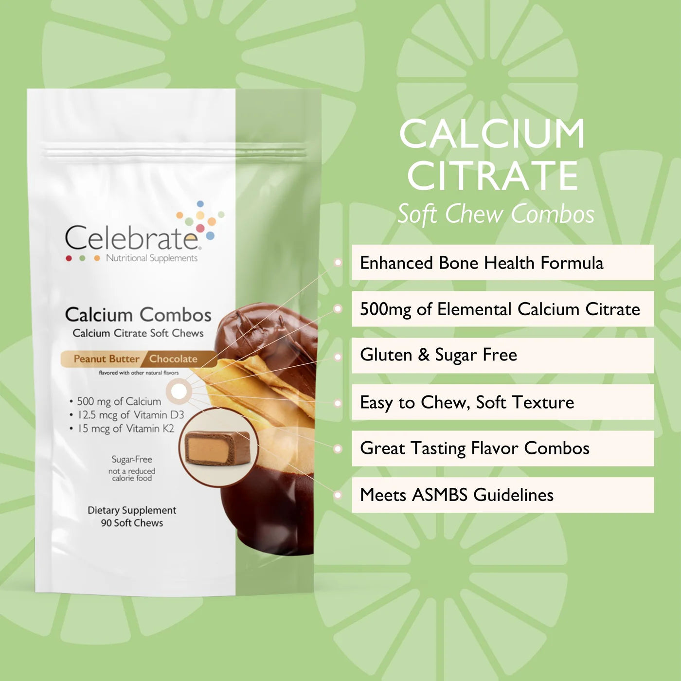 Calcium Citrate Soft Chew Combos