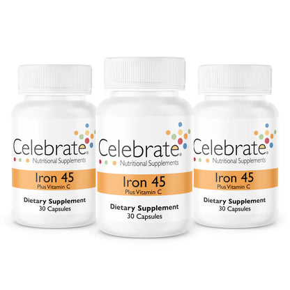 Iron 45 mg + Vitamin C Capsules