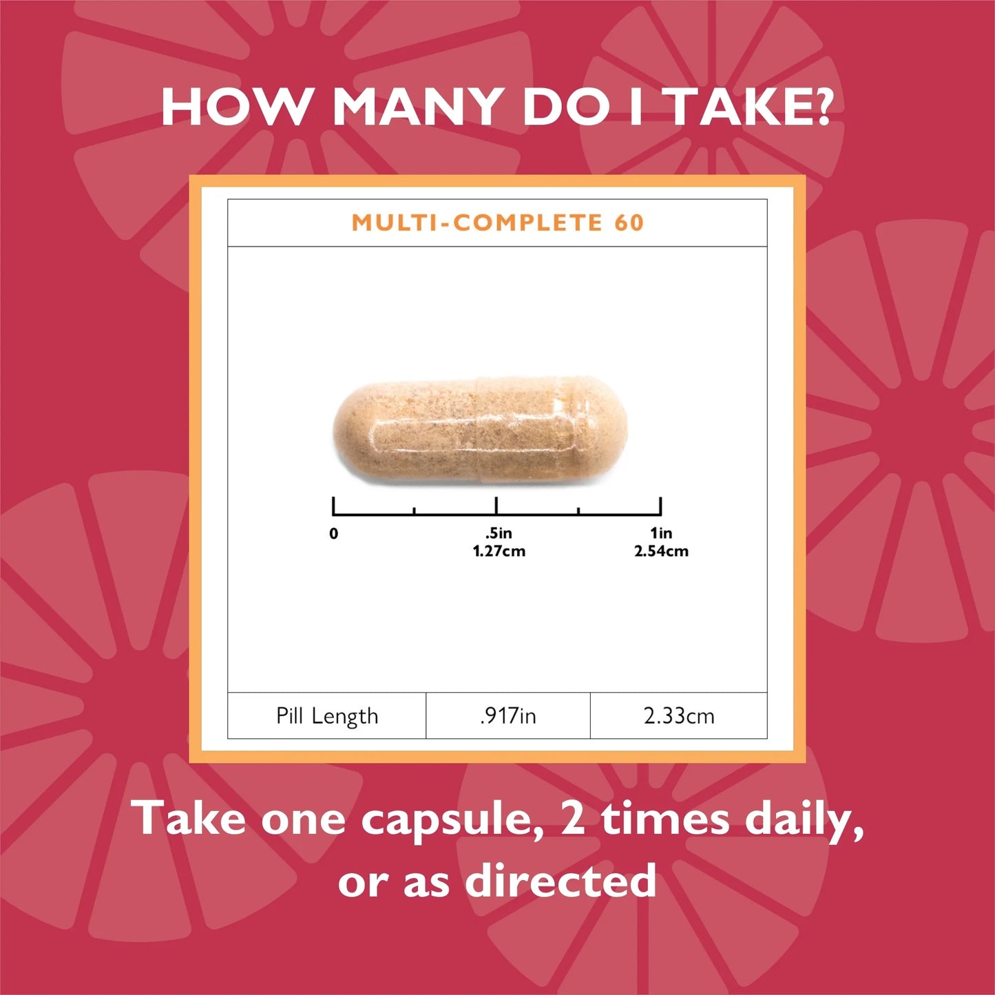 Multi-Complete 60 Bariatric Multivitamin with Iron Capsules