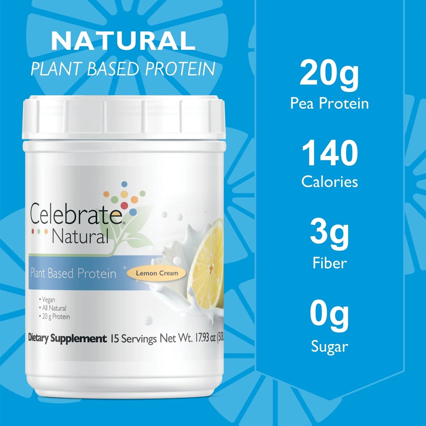 Celebrate® Natural Vegan Protein Powder